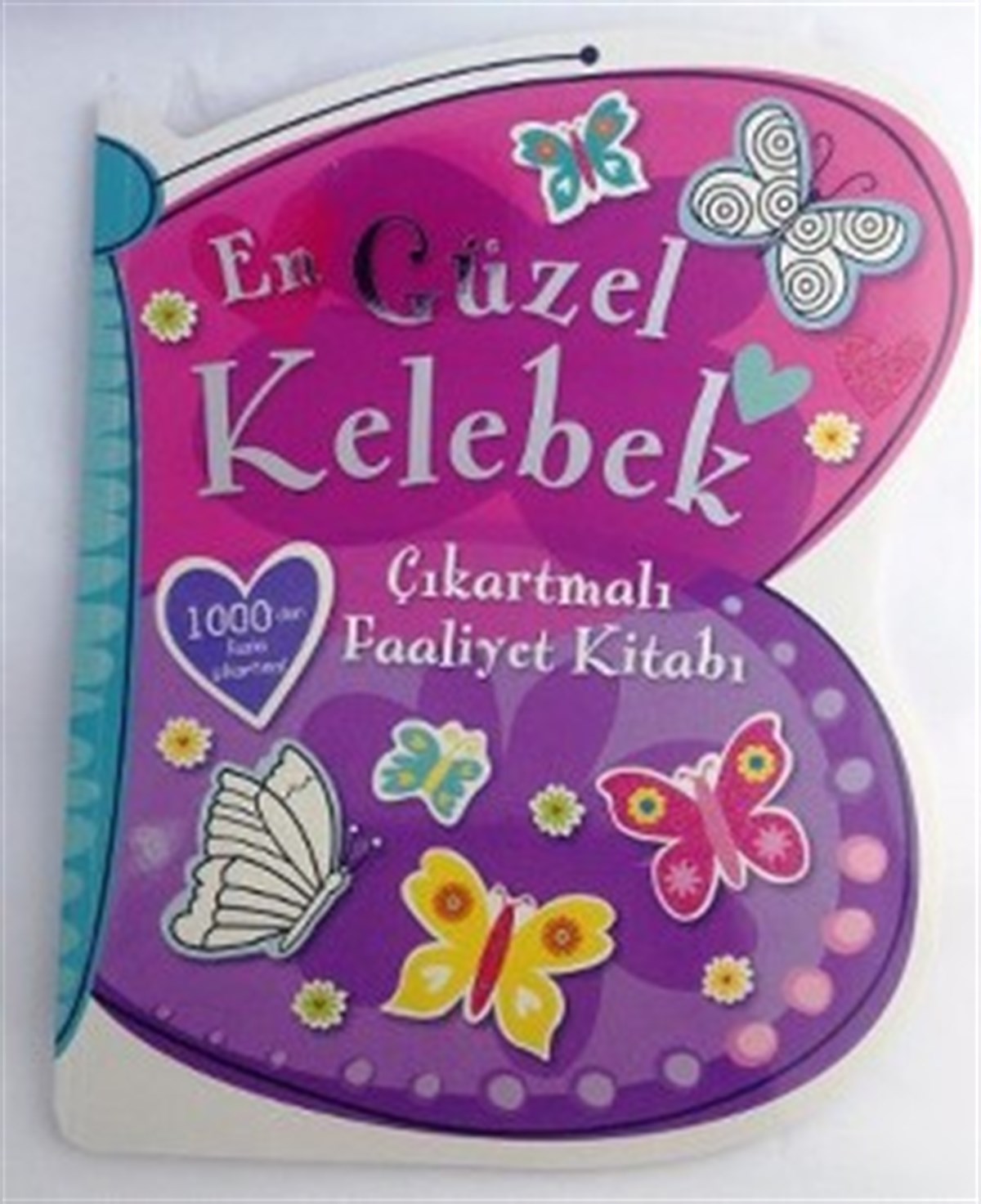 En Güzel Kelebek Çıkartmalı Faaliyet Kitabı