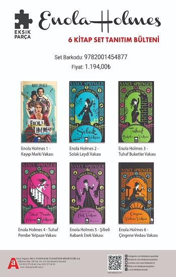 Enola Holmes 6 Kitap Set