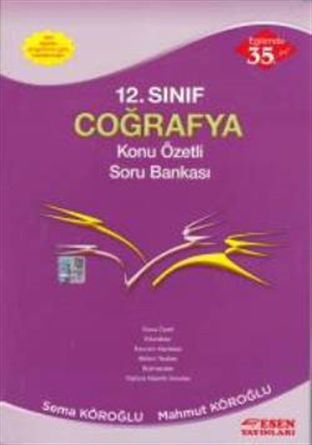Esen 12. Sınıf Coğrafya Konu Özetli Soru Bankası