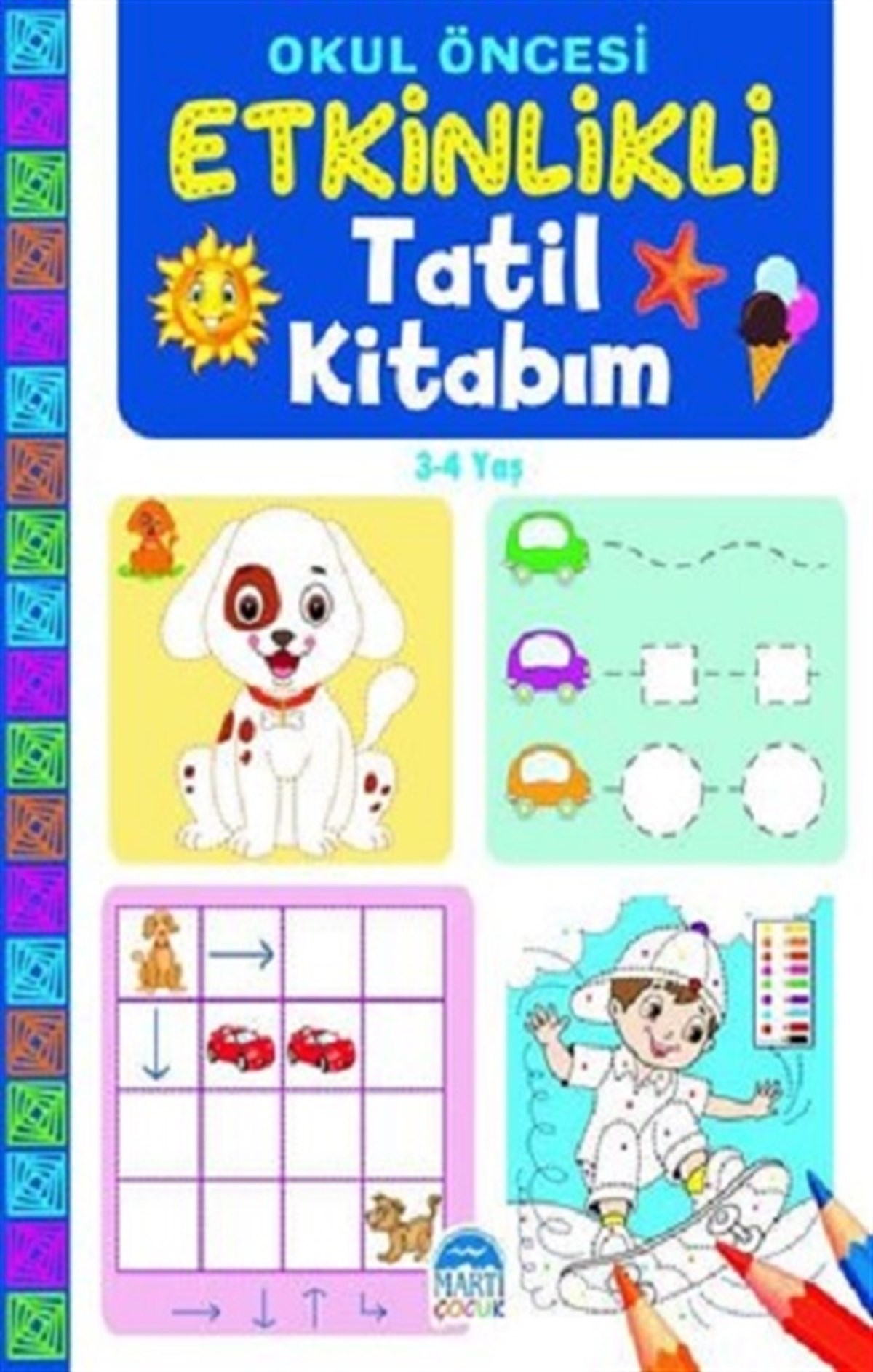 Etkinlikli Tatil Kitabım (3-4 Yaş)