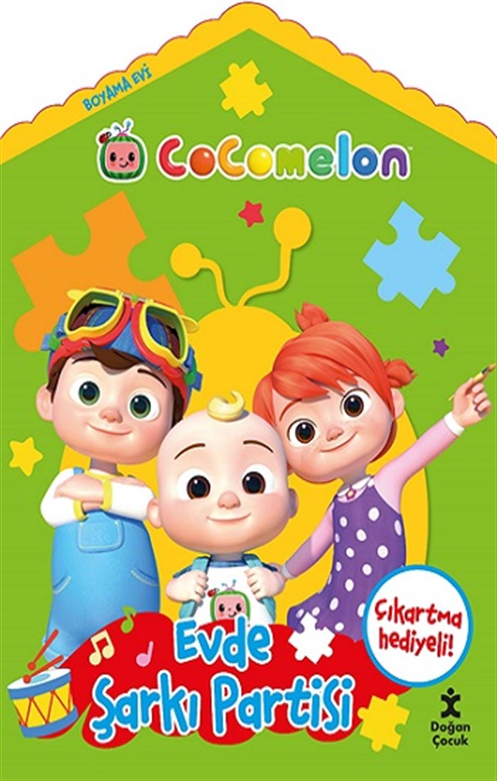 Evde Şarkı Partisi - Cocomelon Boyama Evi