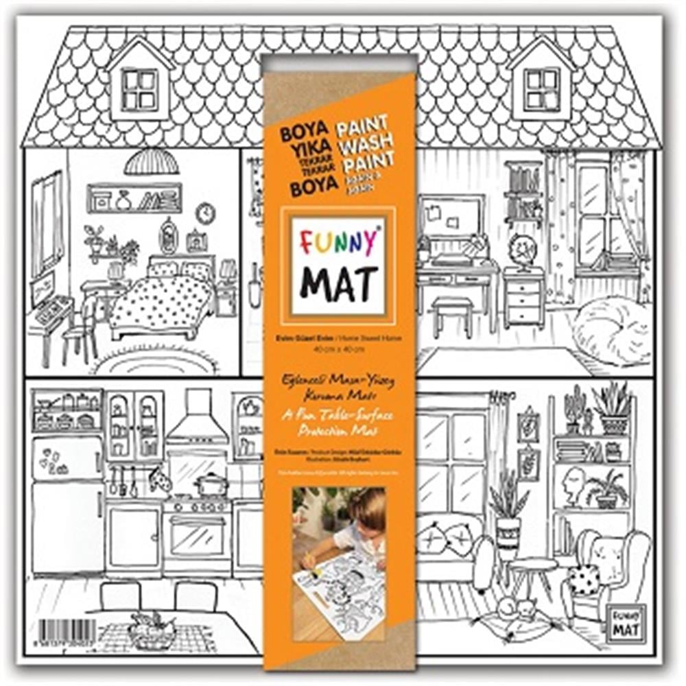 Evim Güzel Evim (Beyaz)