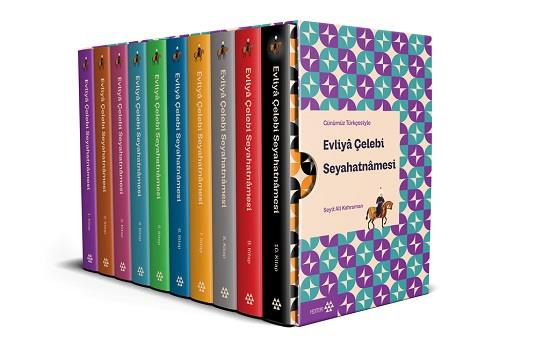 Evliya Çelebi Seyahatnamesi 10 Kitap (Takım) - Günümüz Türkçesiyle