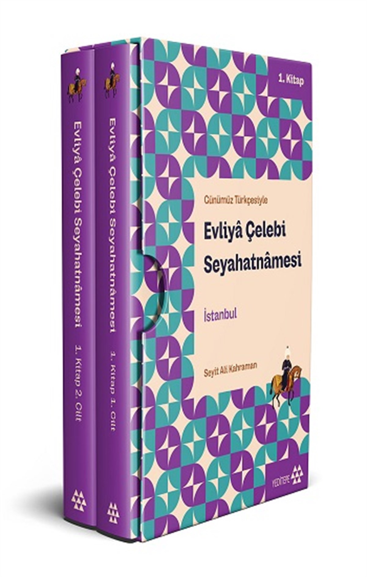 Evliya Çelebi Seyahatnamesi İstanbul 1. Kitap 2 Cilt ( Kutulu)