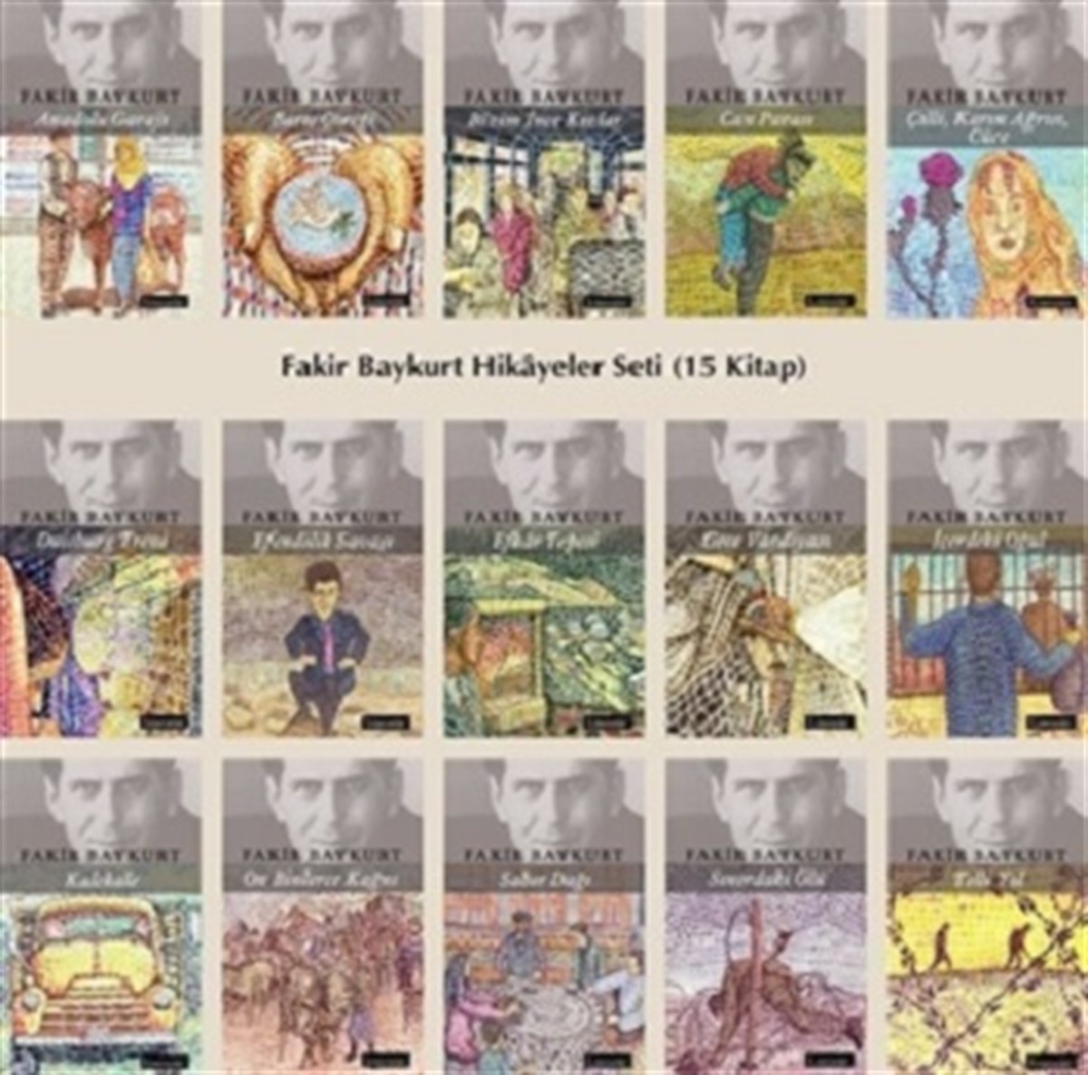 Fakir Baykurt Hikayeler Seti (15 Kitap)