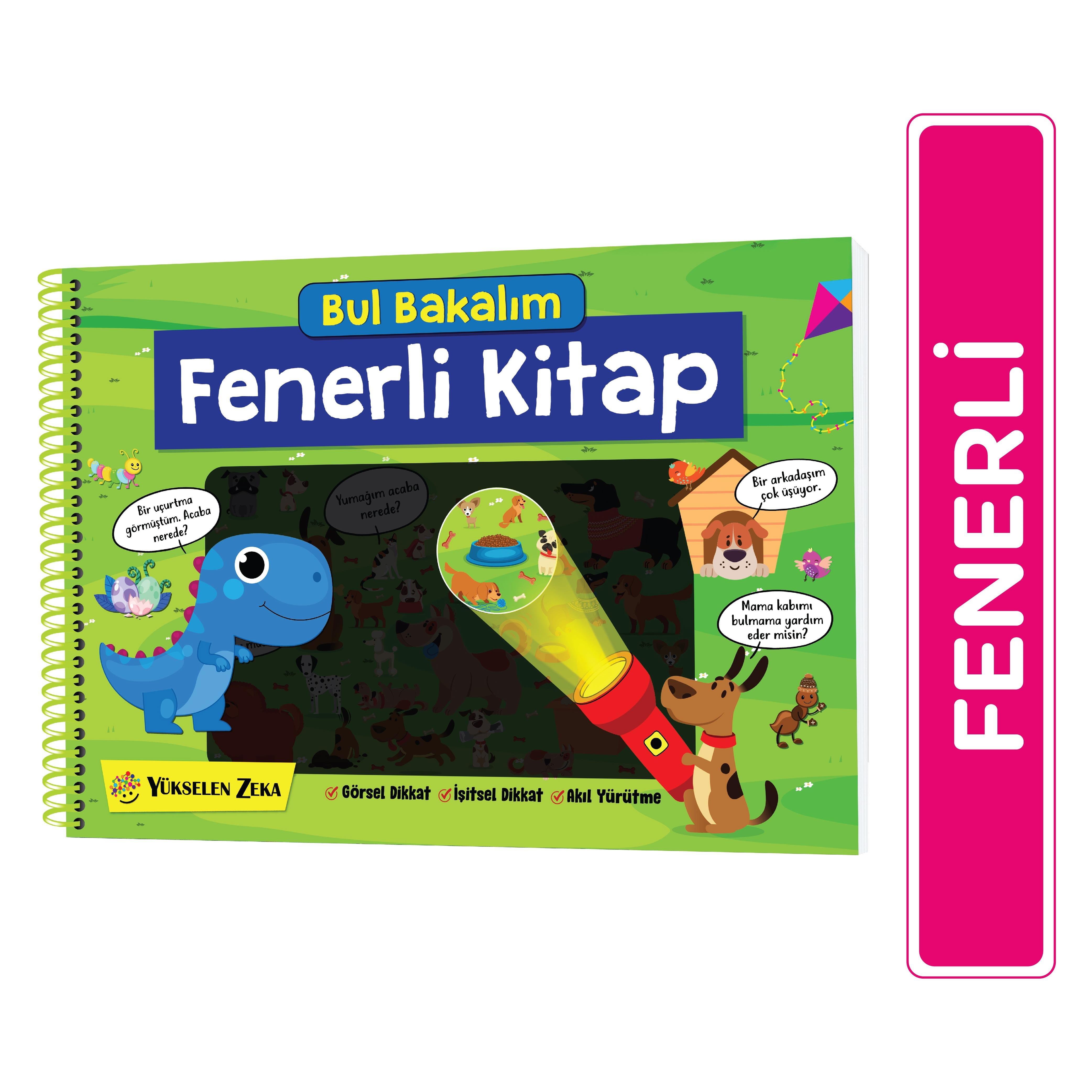 Fenerli Kitap - Bul Bakalım , Kolektif , Yükselen Zeka , 9786257632454 ,