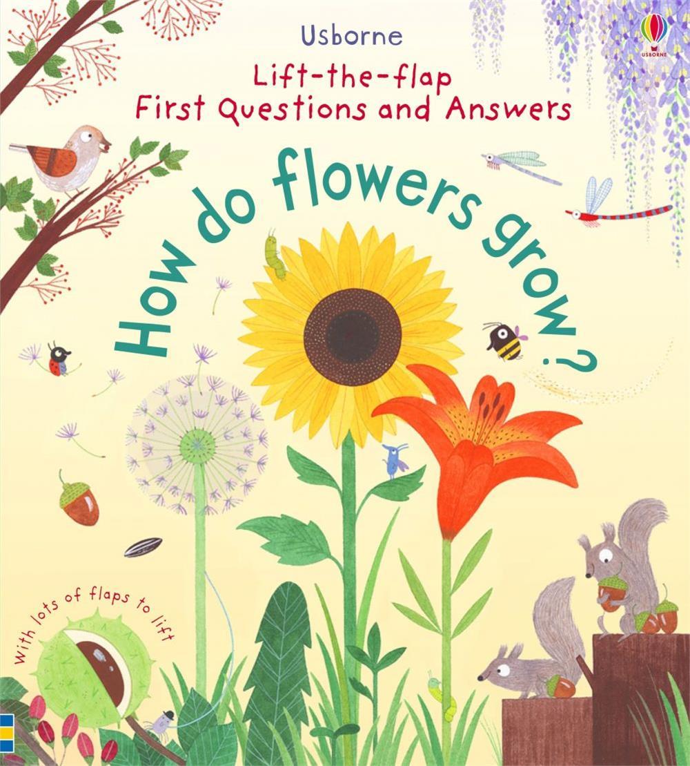 First Questions and Answers: How do Flowers Grow? (Ciltli)