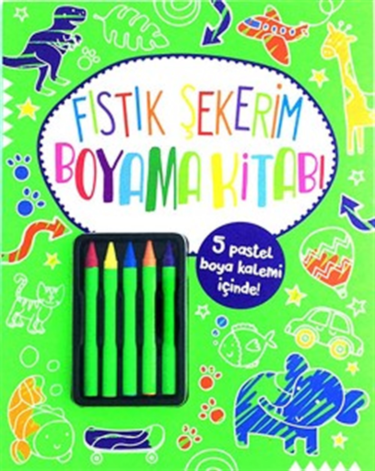 Fıstık Şekerim Boyama Kitabı