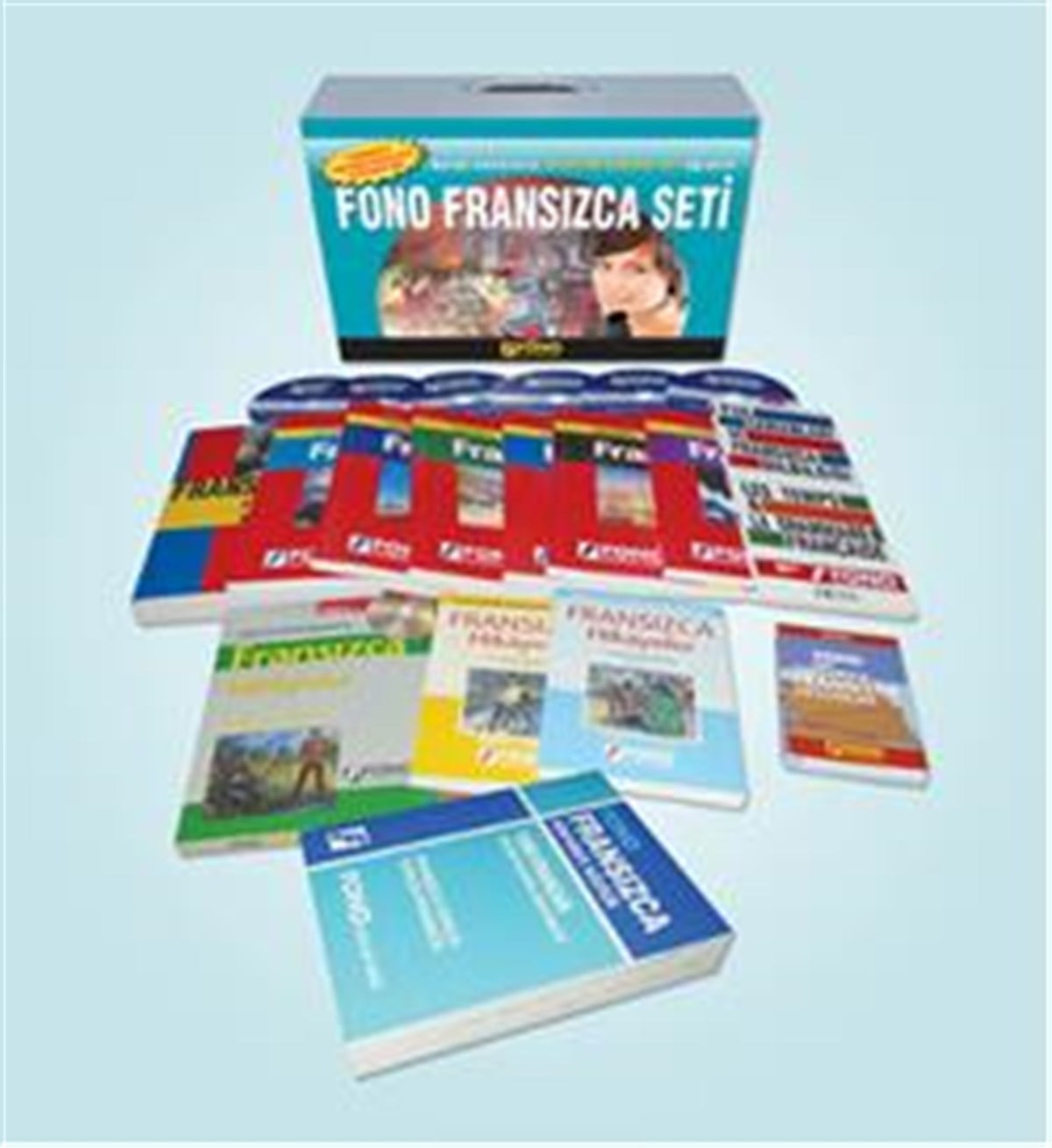 FONO Fransızca Set (13 kitap + 7 CD)