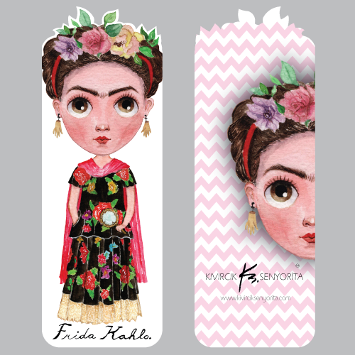 Frida Kitap Ayracı , Kıvırcık Senyorita , Kıvırcık Senyorita , 2433215371944 ,