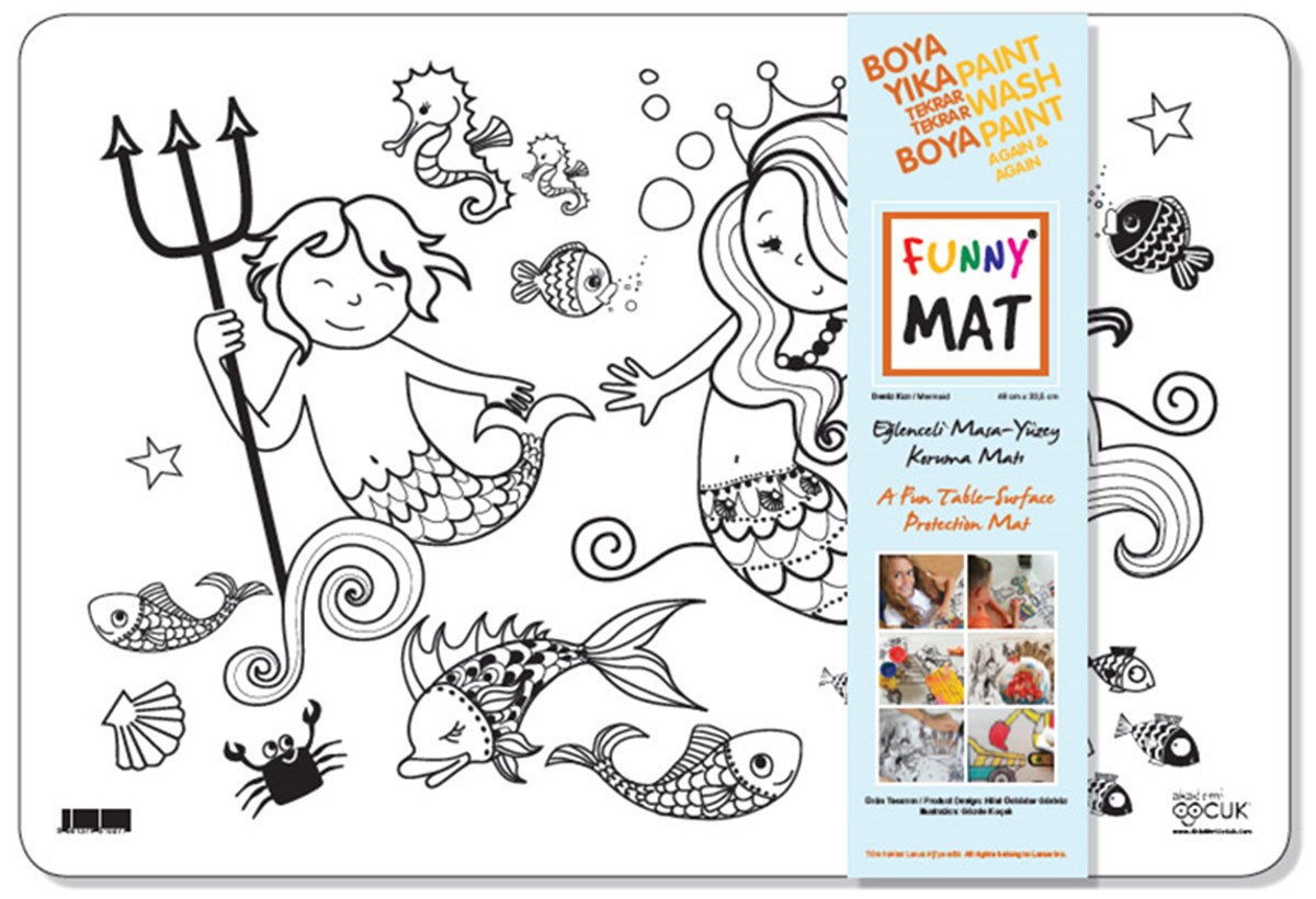 Funny Mat - Deniz Kızı