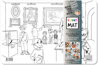 Funny Mat Müze / Museum İkili Set