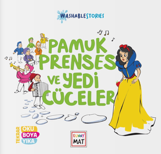 Funny Mat Yıkanabilir Hikaye Kitabı Pamuk Prenses ve Yedi Cüceler