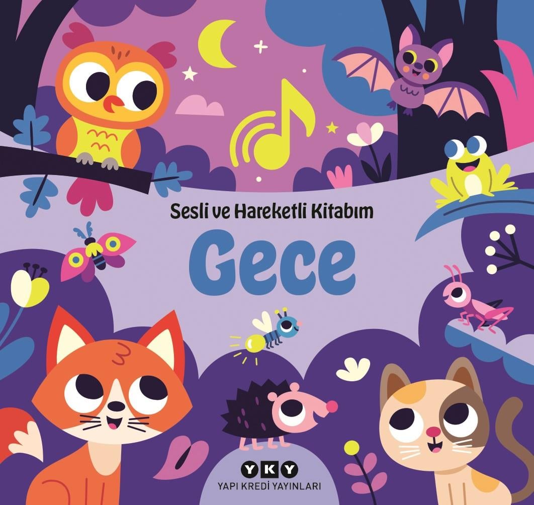 Gece - Sesli ve Hareketli Kitabım (Ciltli)