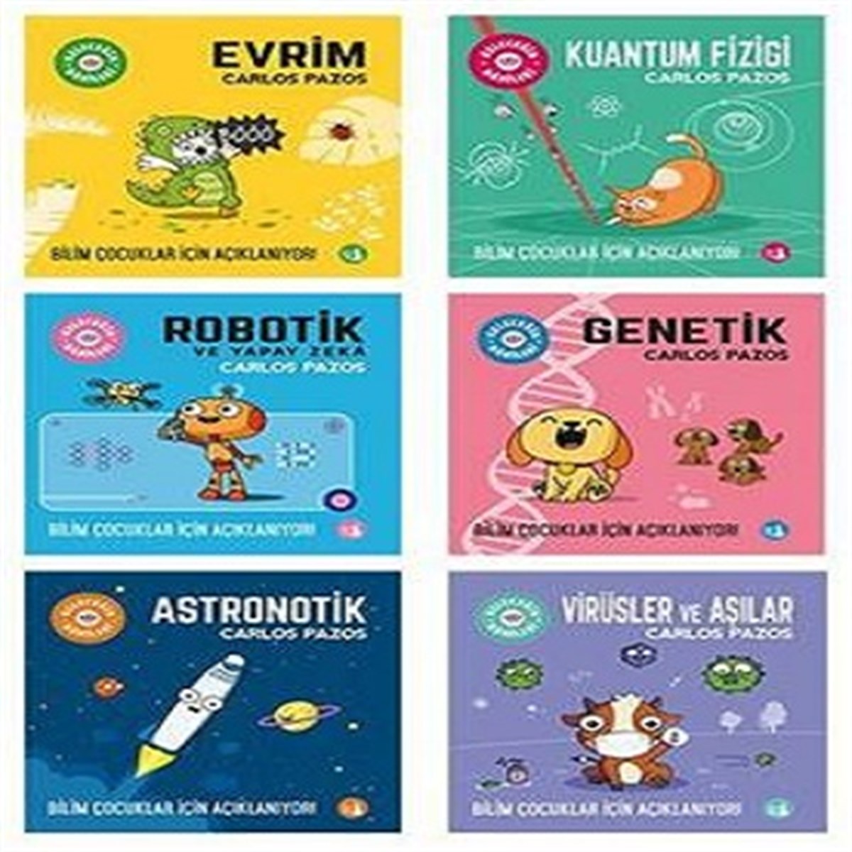 Geleceğin Dahileri -Set (6 Kitap)