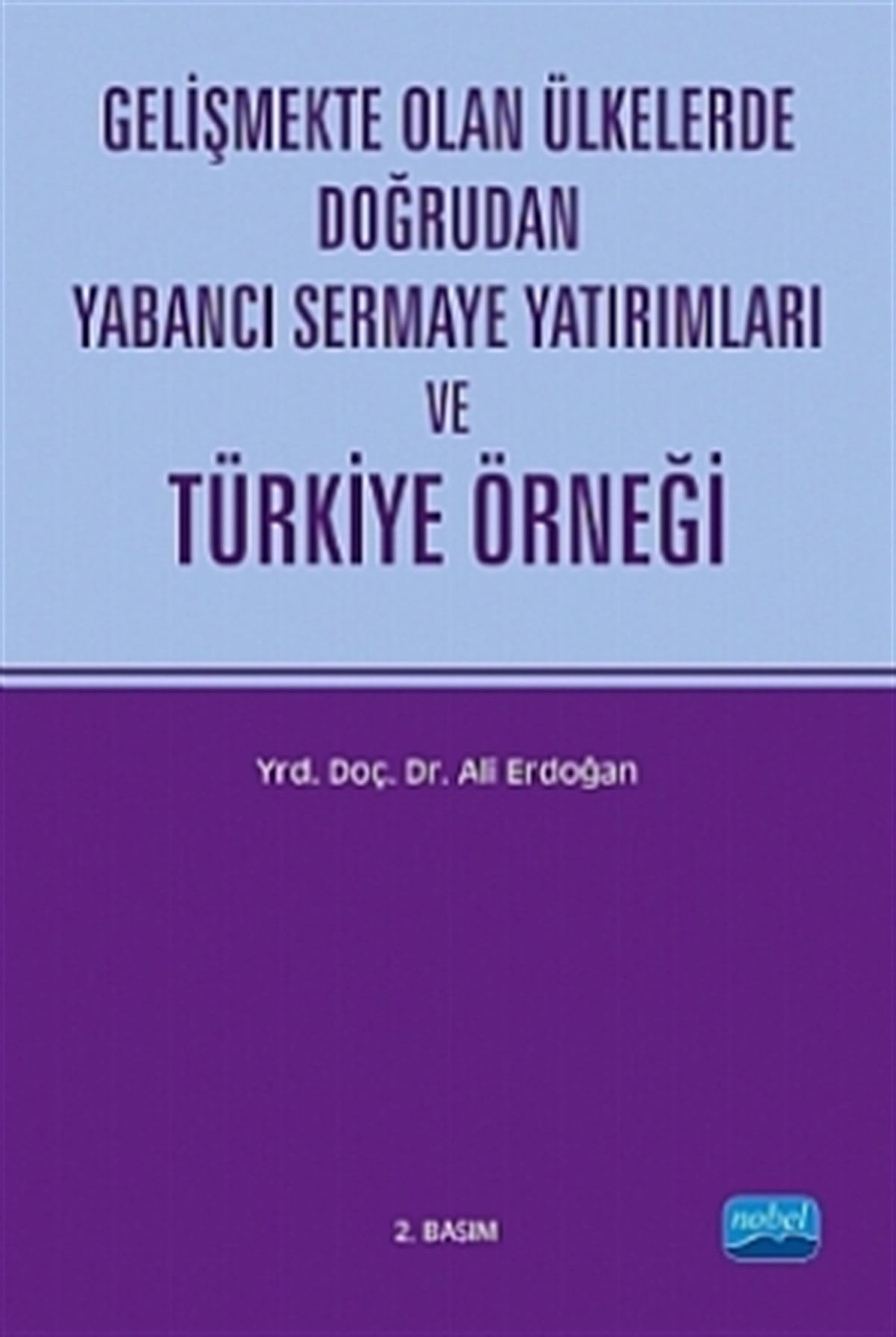 Gelişmekte Olan Ülkelerde Doğrudan Yabancı Sermaye Yatırımları ve Türkiye Örneği