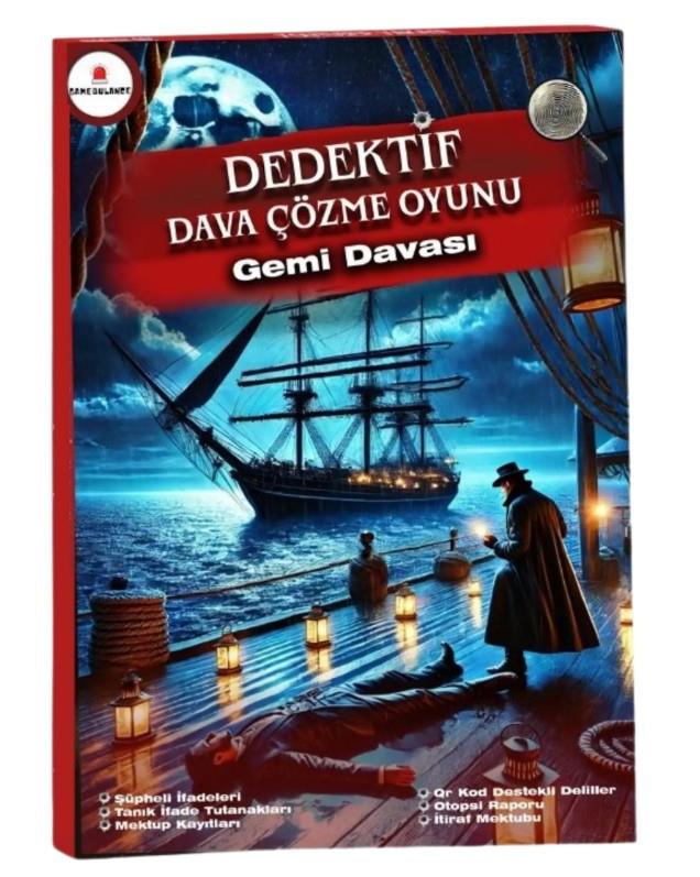 Gemi Davası Dedektif Oyunu | Dedektiflik Oyunu,Gizemli Davalar-Dava Çözme Oyunu , Kolektif , Gamebulance , 2417219826600 ,
