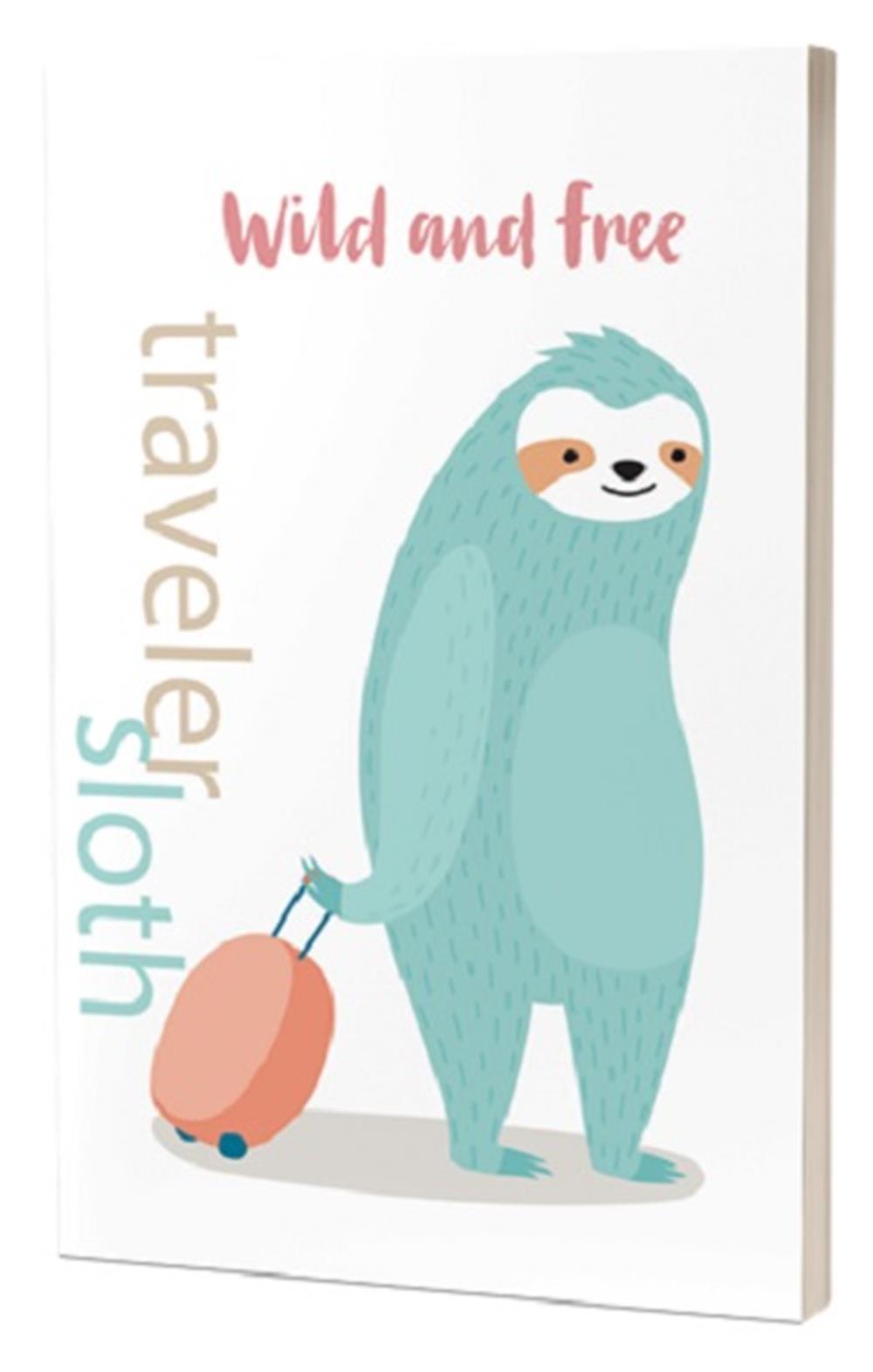 Gezgin Hayvanlar Traveler Sloth (Süresiz Ajanda)