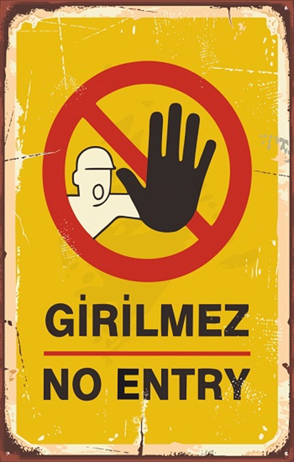 GİRİLMEZ - POSTER