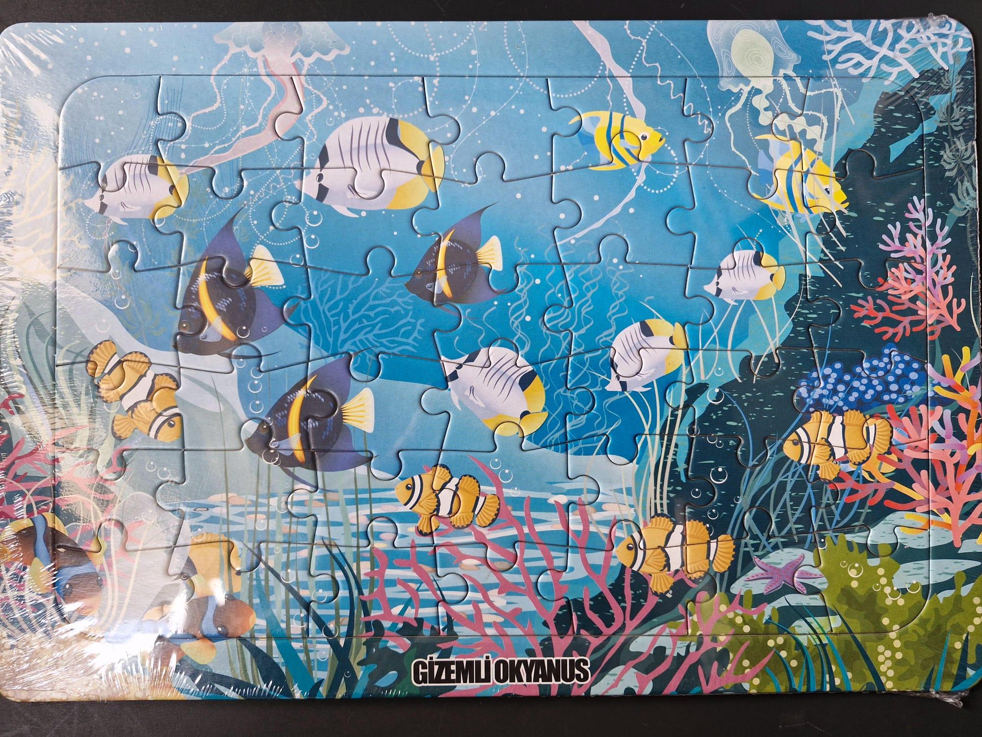 Gizemli Okyanus Puzzle , Laço Kids , Laço Kids , 8681689370350 ,