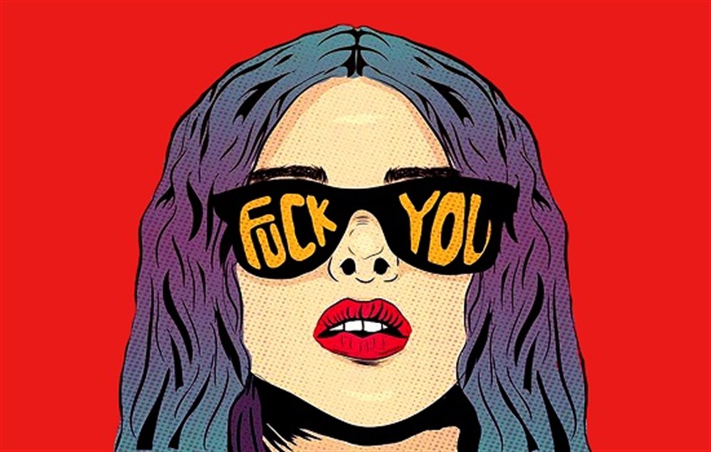 GÖZLÜKLÜ KADIN - POSTER