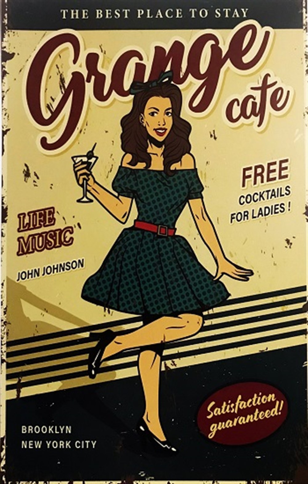 GRANGE CAFE - POSTER