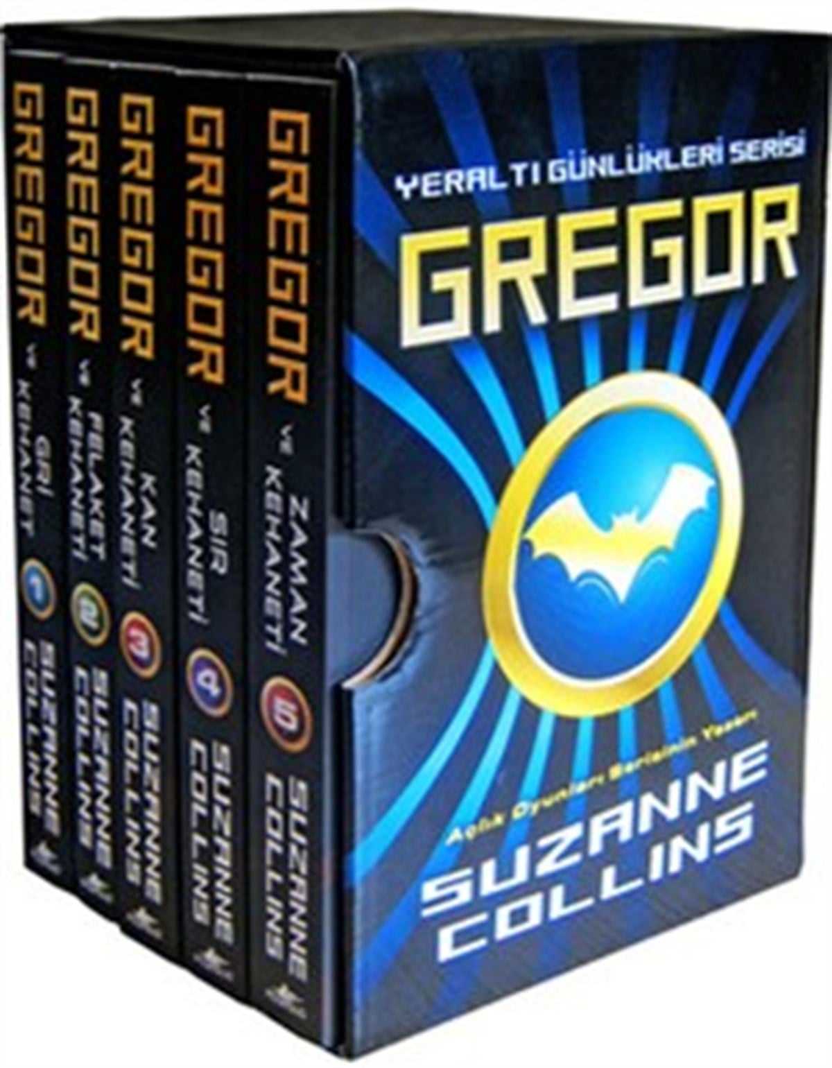 Gregor Yeraltı Günlükleri (5'li Takım Özel Kutulu Set)