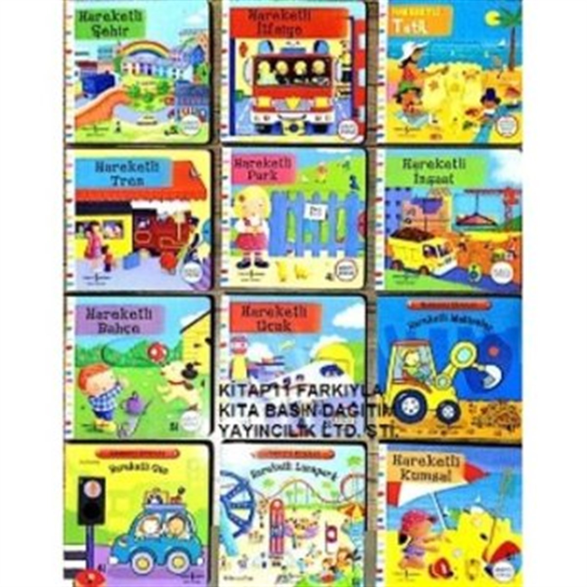 Hareketli Kitaplar 12 Kitap Set