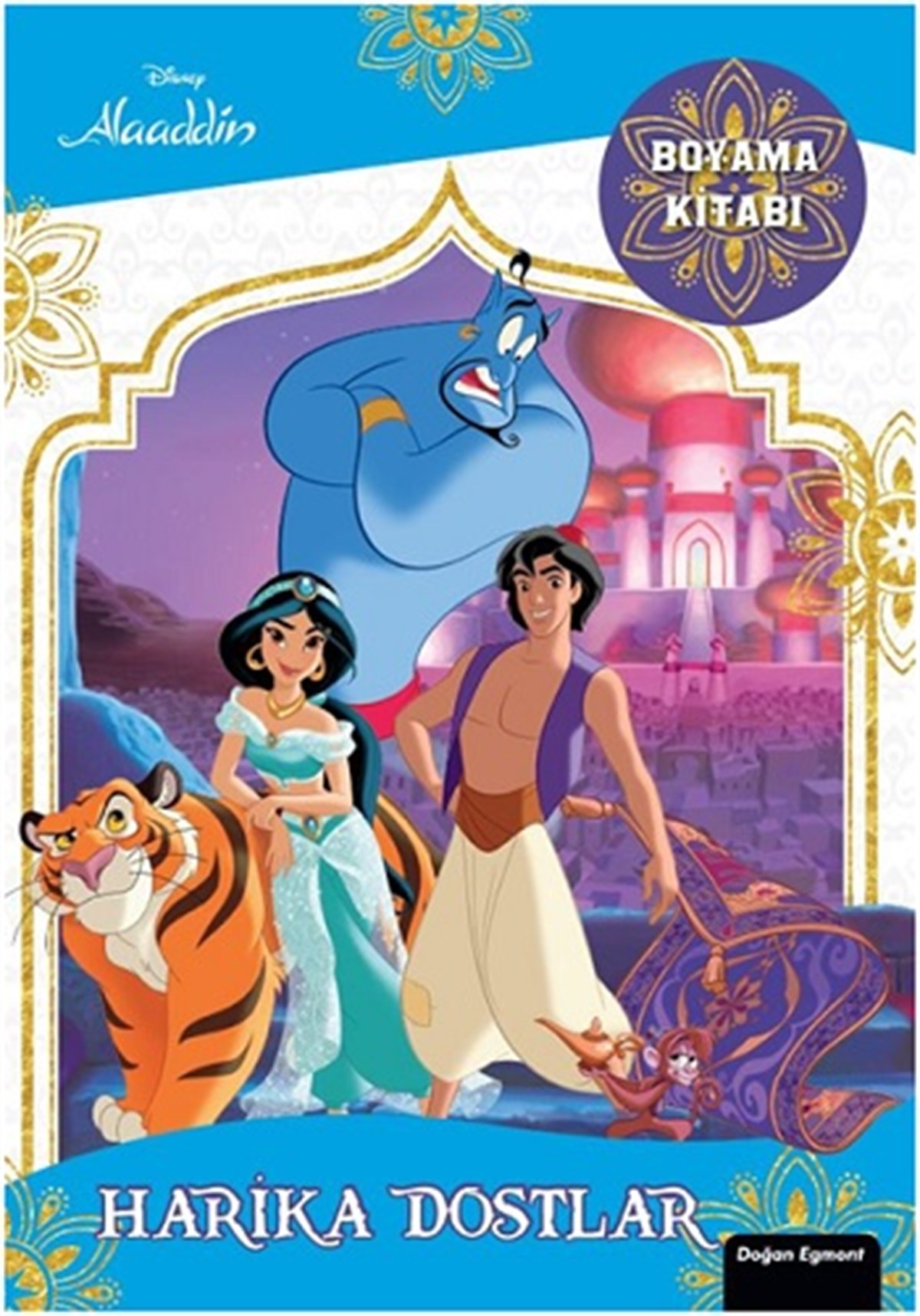 Harika Dostlar Boyama Kitabı - Disney Alaaddin