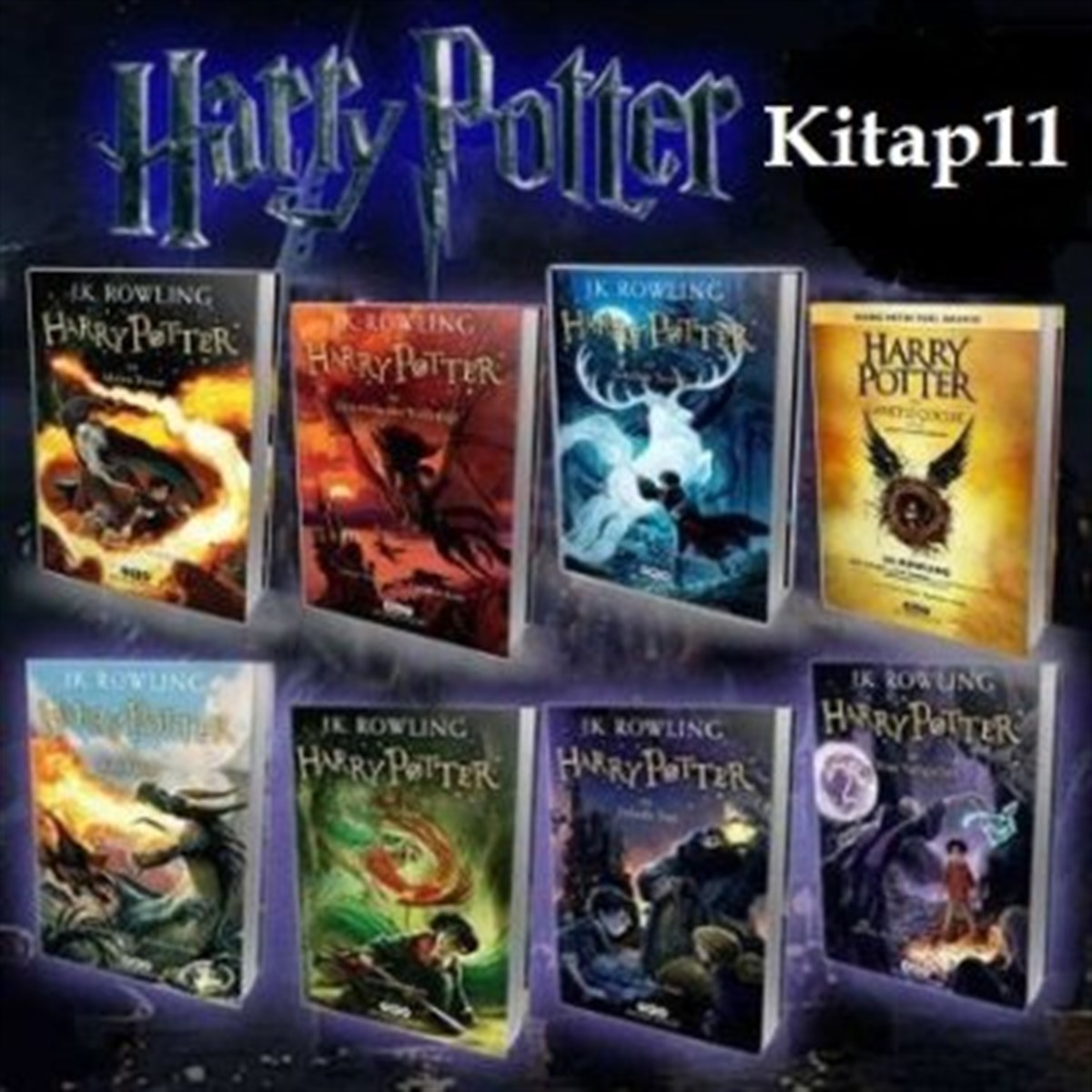 Harry Potter 8 Kitap Tam Set