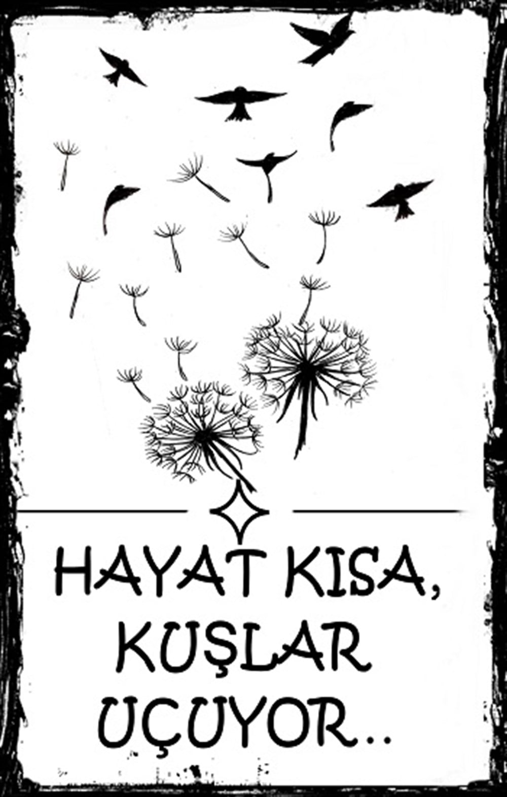 HAYAT KISA KUŞLAR UÇUYOR - POSTER