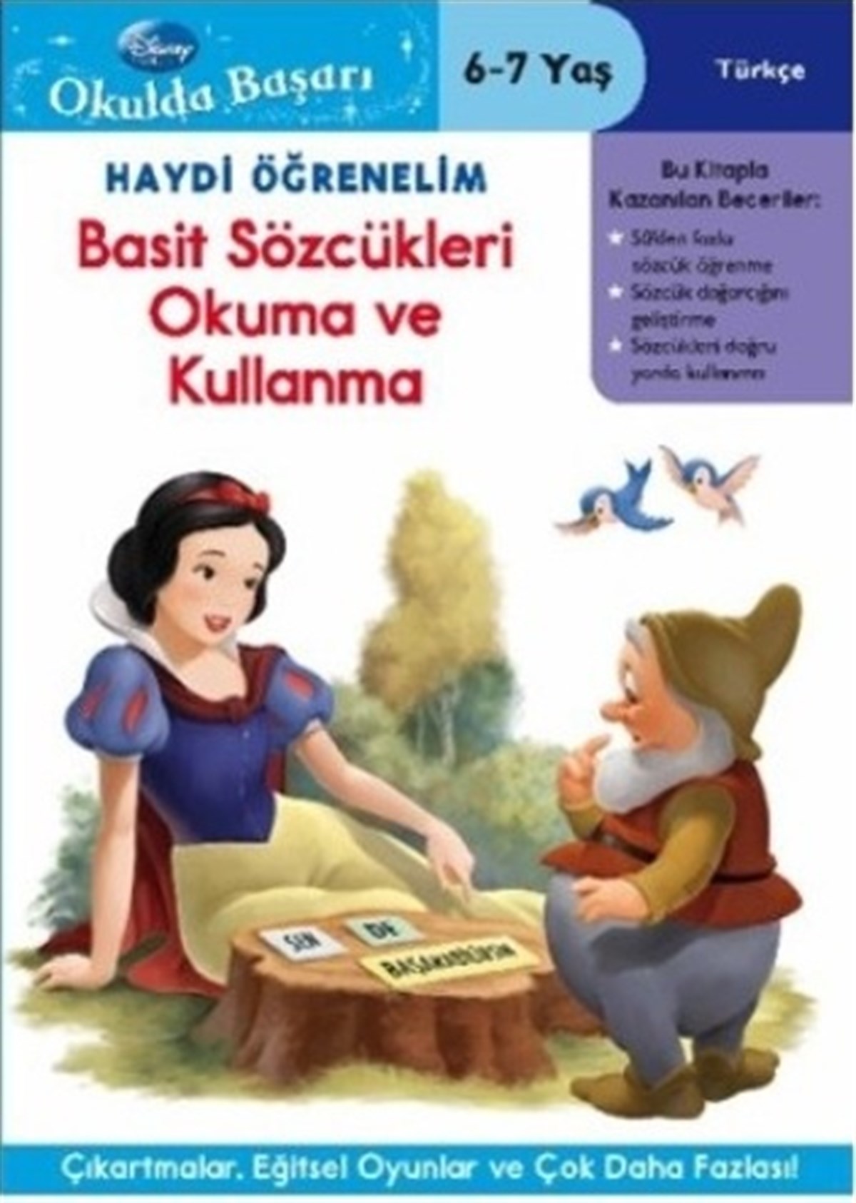 Haydi Öğrenelim - Basit Sözcükleri Okuma ve Kullanma 6-7 Yaş