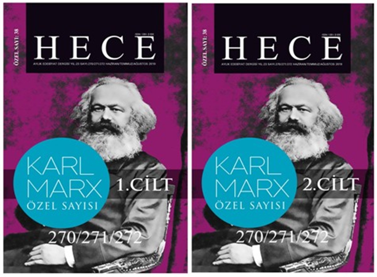 Hece Aylık Edebiyat Dergisi Karl Marx Özel Sayısı: 38 - 270/271/272 (2 Cilt Bir Arada)