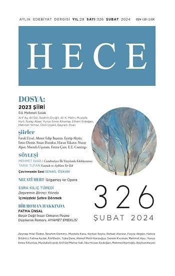 Hece Dergisi Sayı: 326 - Aylık Edebiyat Dergisi