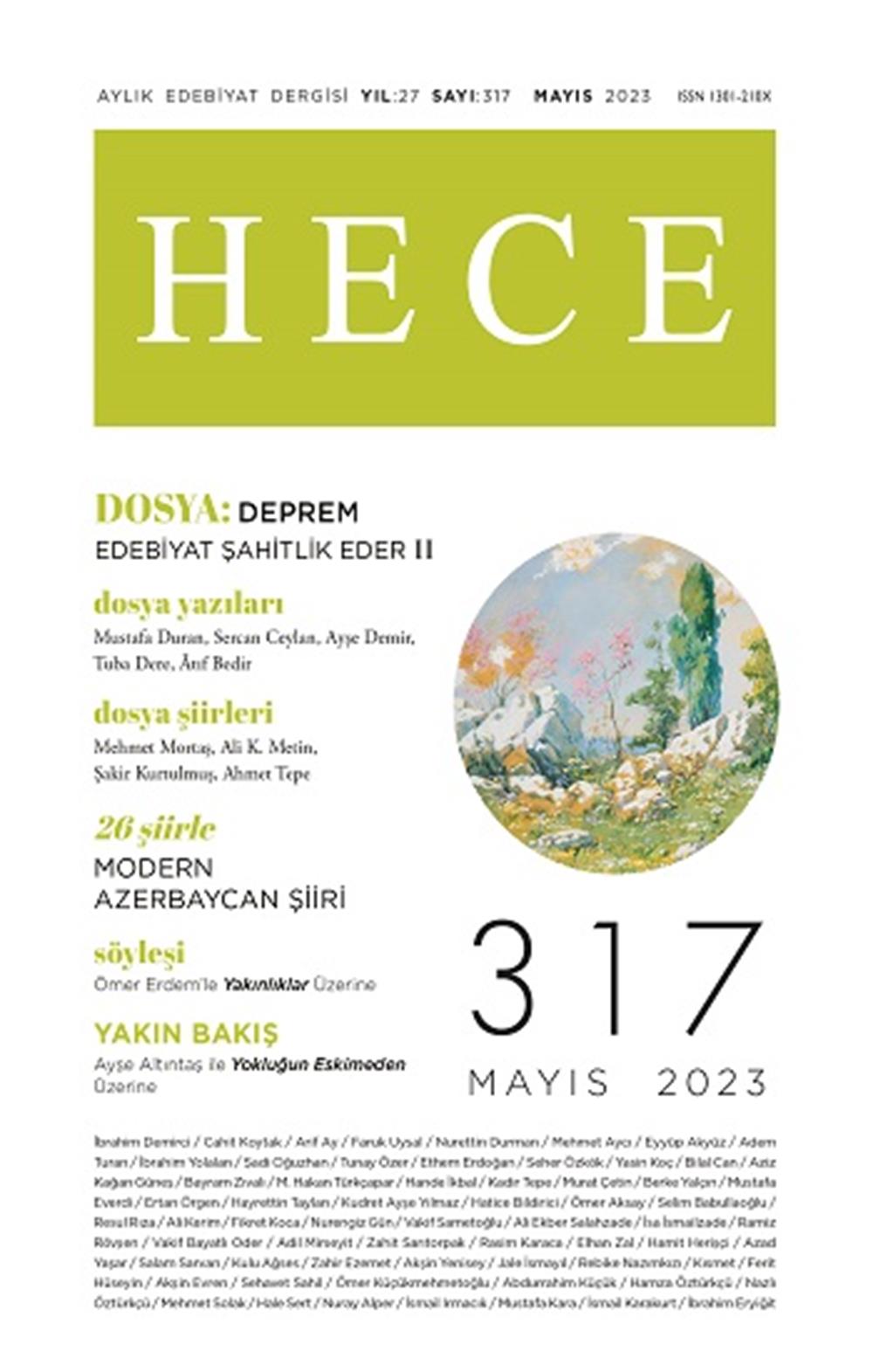 Hece Dergisi Sayı:317