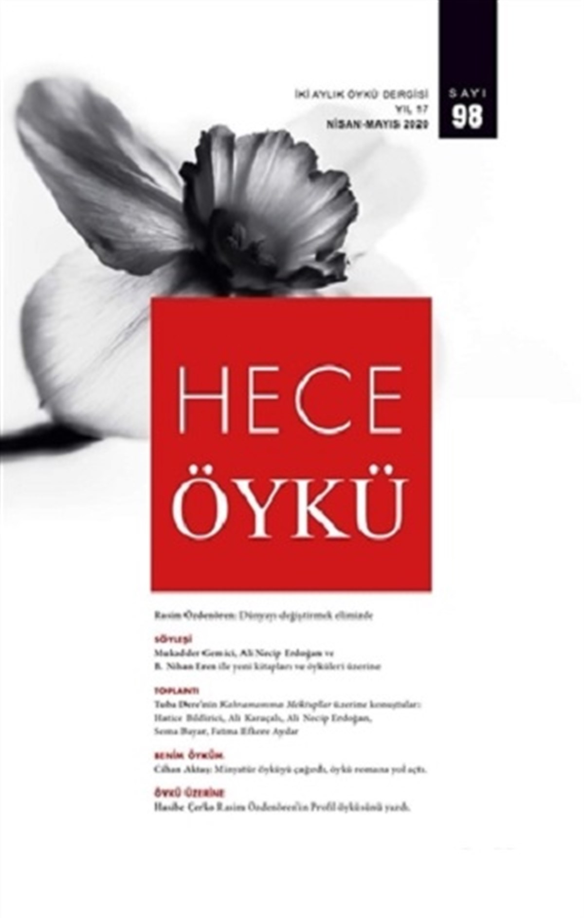 Hece İki Aylık Öykü Dergisi Sayı: 98 Nisan 2020