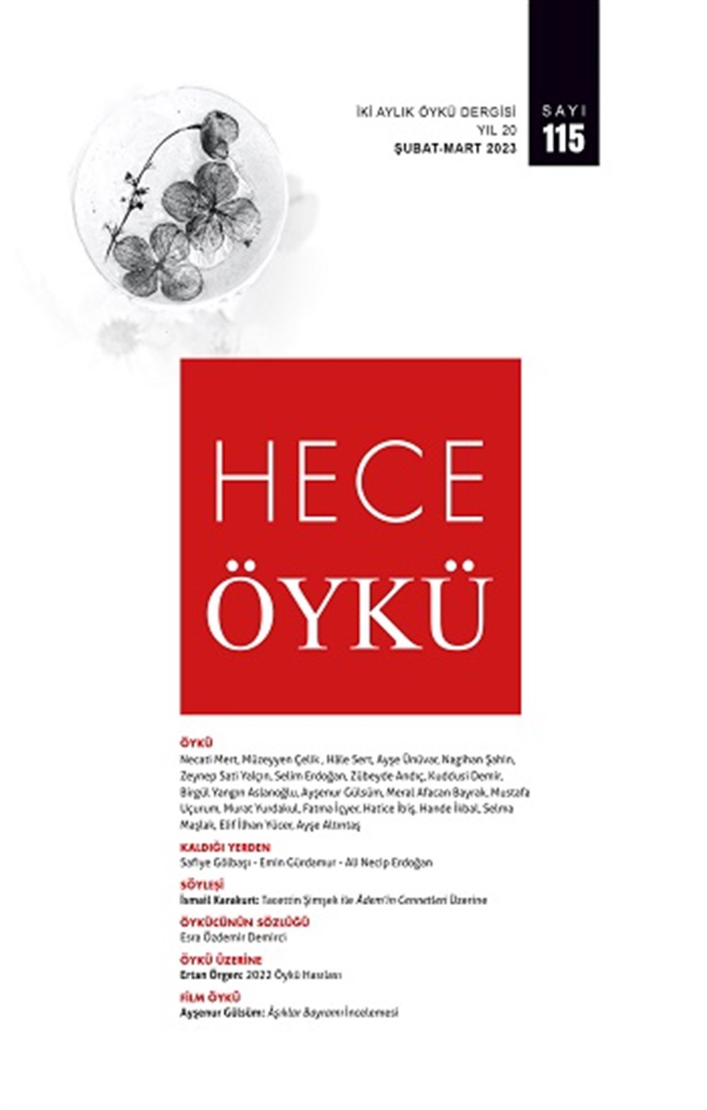 Hece Öykü Sayı :115 (Şubat-Mart)