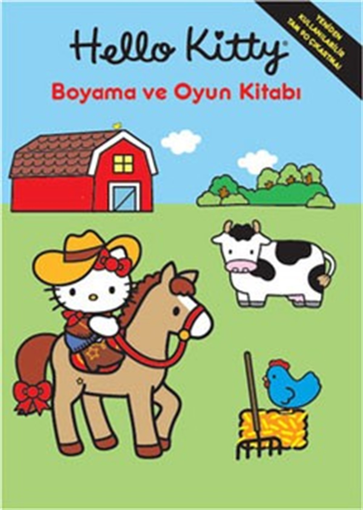Hello Kitty - Boyama ve Oyun Kitabı