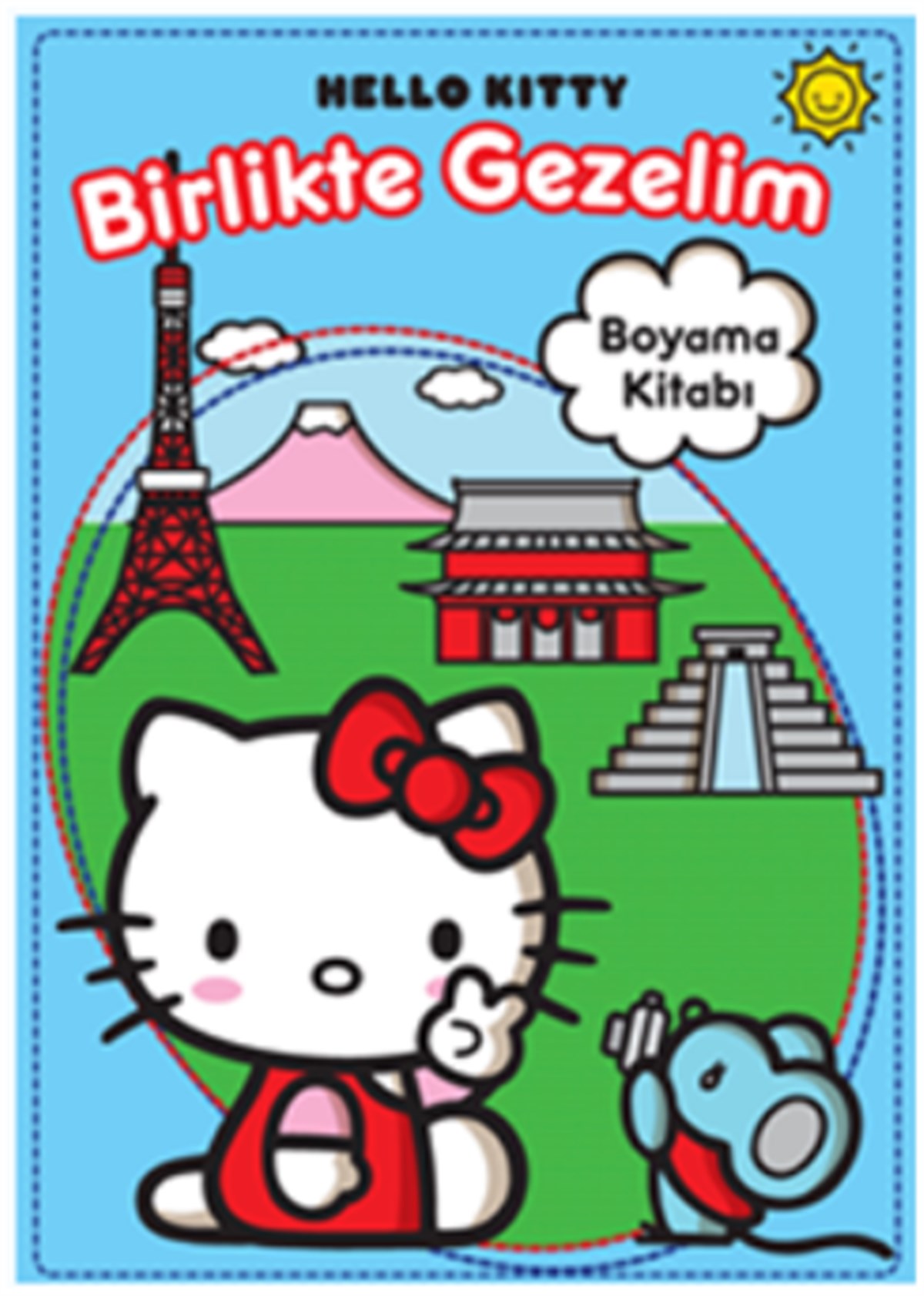 Hello Kitty -Birlikte Gezelim Boyama Kitabı