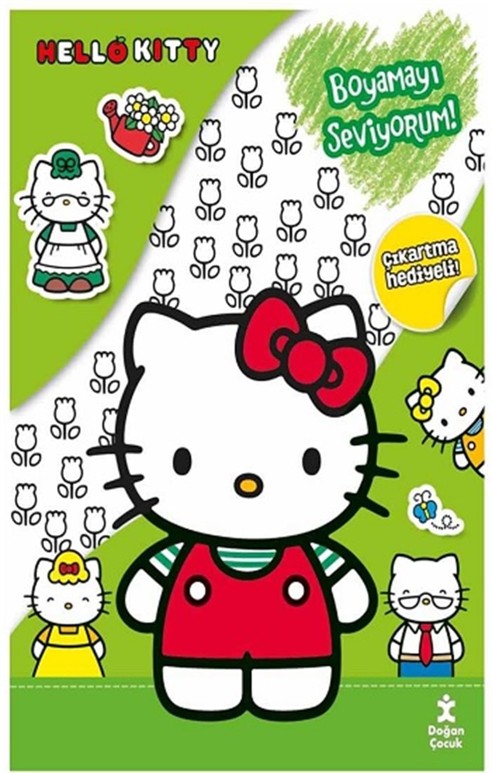 Hello Kitty Boyamayı Seviyorum