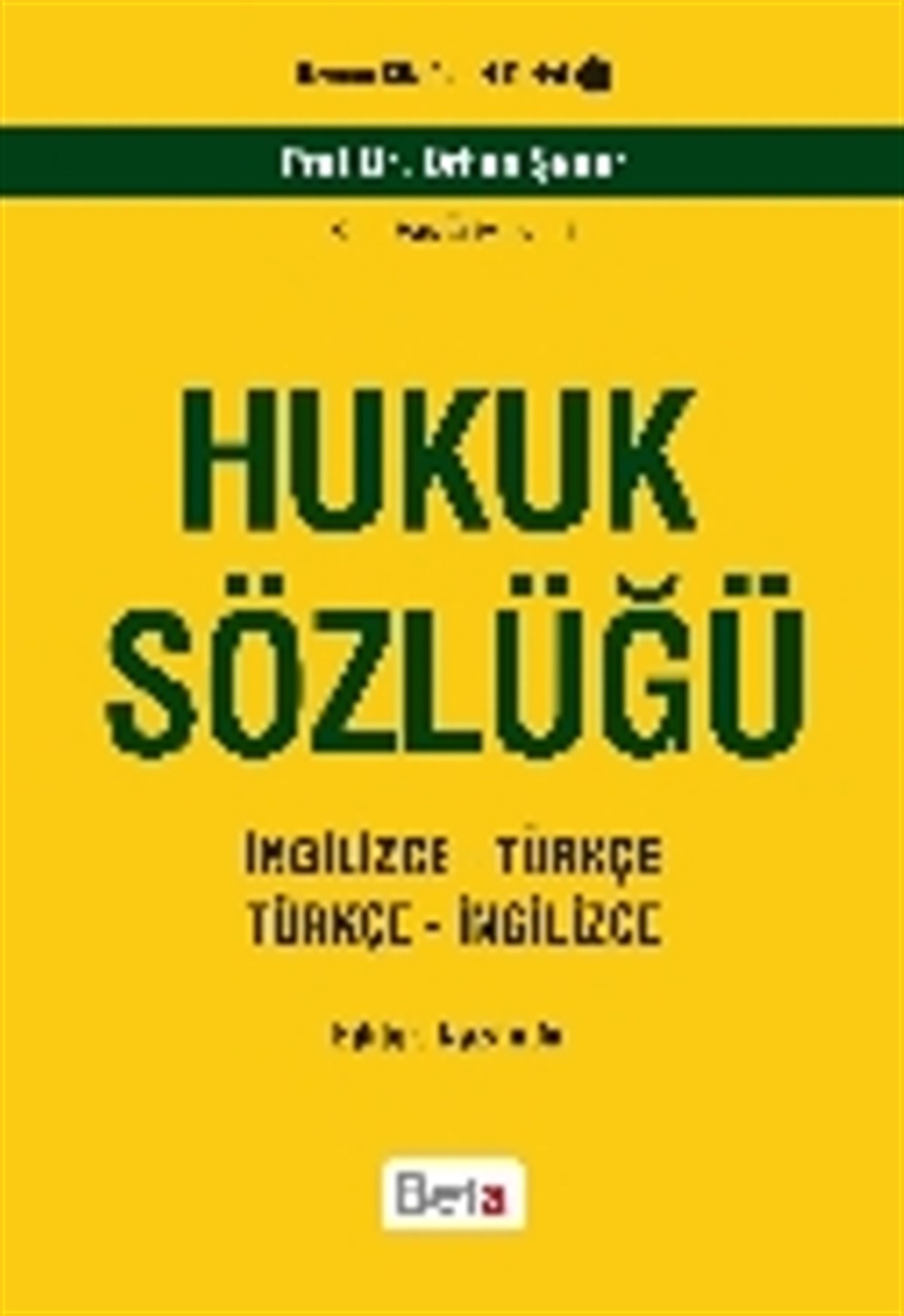 Hukuk Sözlüğü
