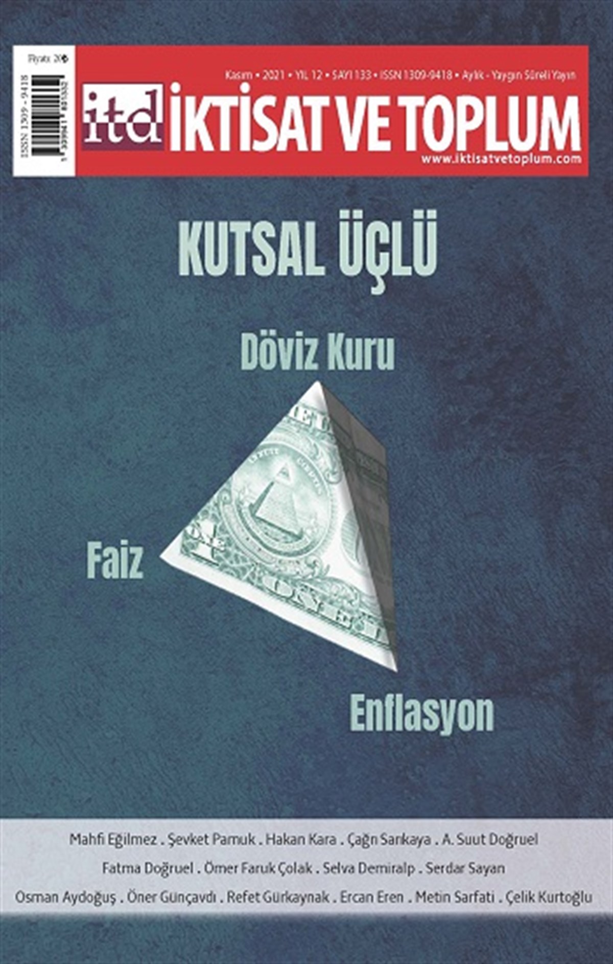 İktisat ve Toplum Dergisi 133. Sayı