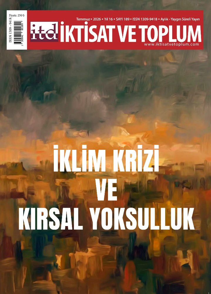 İktisat ve Toplum Dergisi 189. Sayı  İklim Krizi ve Kırsal Yoksulluk