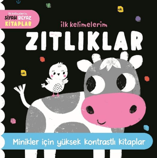 İlk Kelimelerim Siyah Beyaz Kitaplar Zıtlıklar