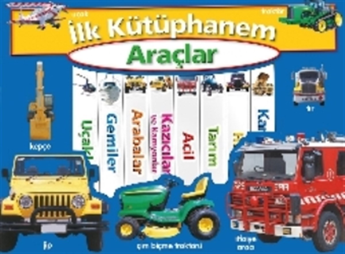 İlk Kütüphanem Araçlar Kutulu Set