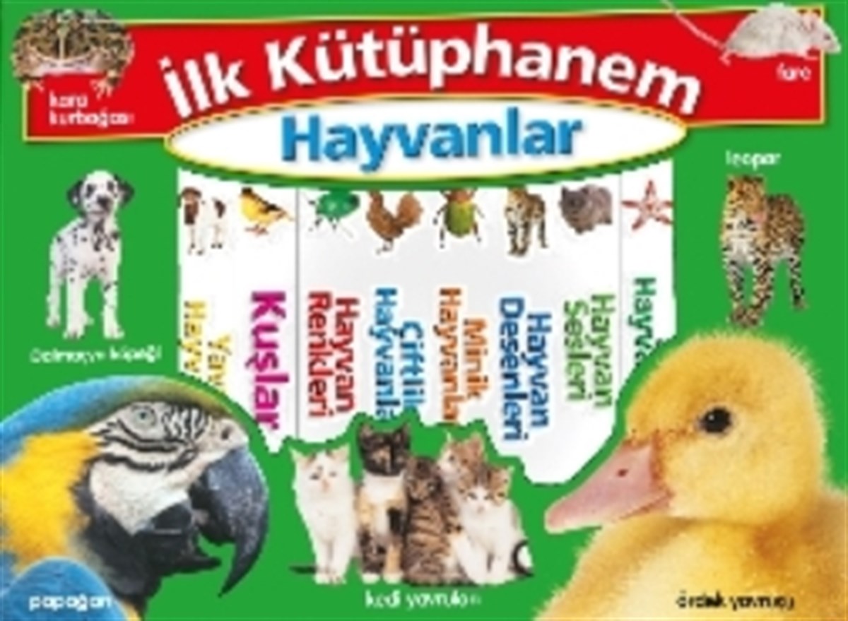 İlk Kütüphanem Hayvanlar Kutulu Set