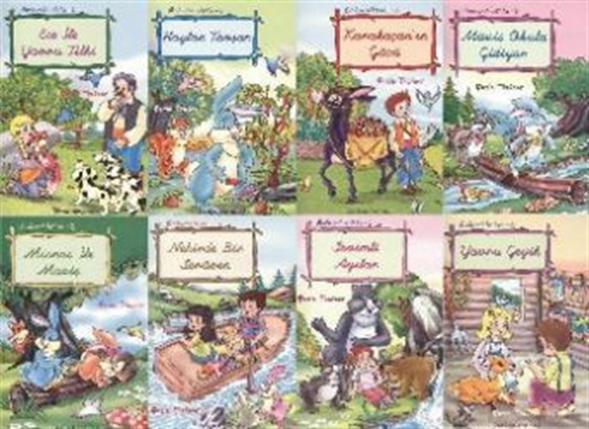 İlkokuma Kitapları Seti (8 Kitap Takım)
