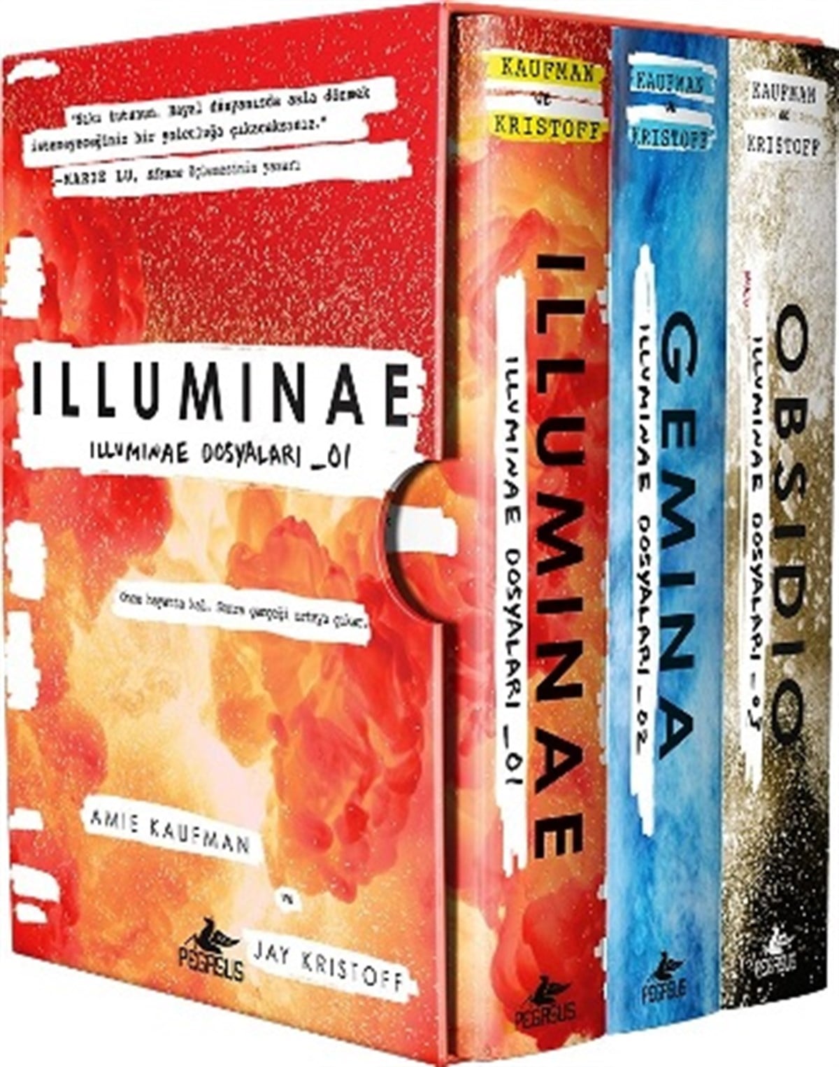 İlluminae Dosyaları Serisi - Kutulu Set (3 Kitap)  (Ciltli)