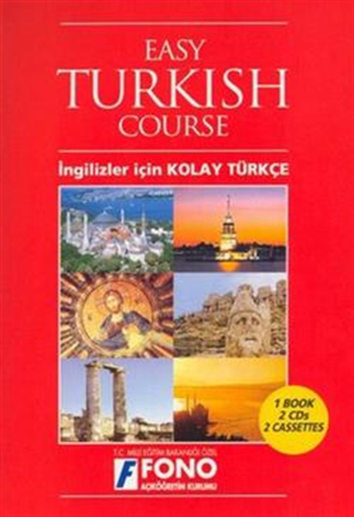 İngilizler için Kolay Türkçe (Easy Turkish Course) (1 kitap + 2 CD)