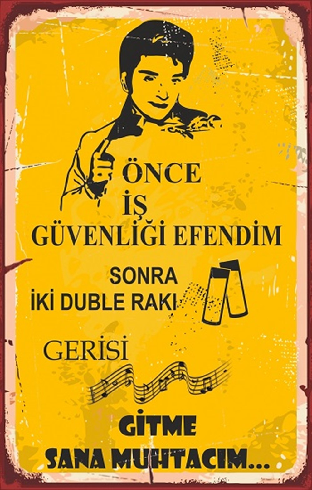 İŞ GÜVENLİĞİ 1 - POSTER